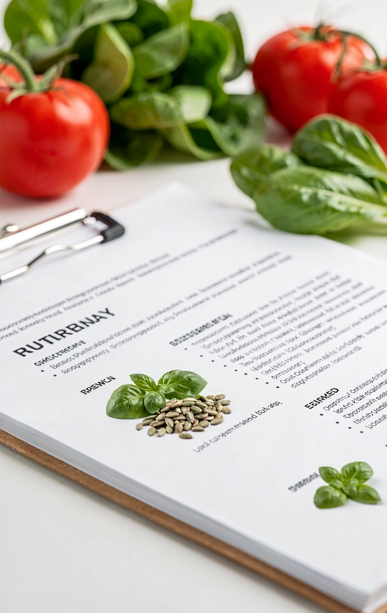 Ernährungsplan Analyse