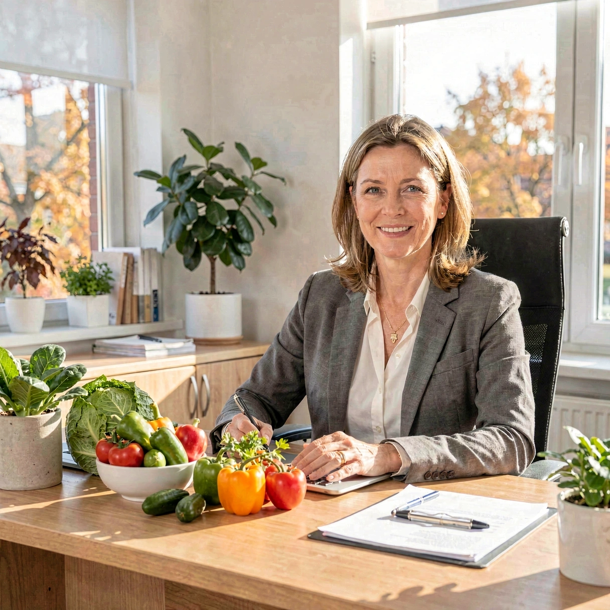 Professional Nutritionist Workspace